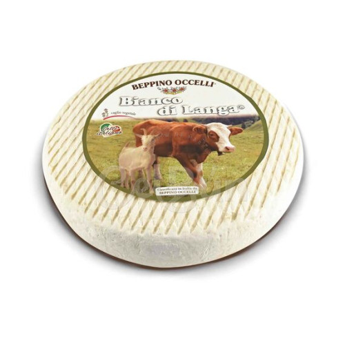 BIANCO DI LANGA: cu cheag vegetal, făcut din lapte de vacă și capră ~  250 g